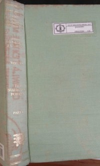 Image of Ancient Indian Tradition and Mythology Series Vol. 22 (Puranas in Translation) : The Brahmanda Purana Part I